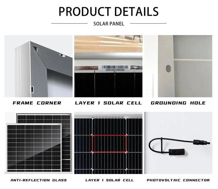 Quality Mono Pv Panel 550W