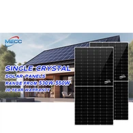 Panel Surya Kristal Tunggal 600w Unggul